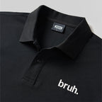 Bruh. Polo brodé Geek