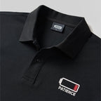 Polo brodé Patience Geek