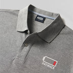 Polo brodé Patience Geek