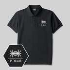Polo brodé geek Magnetic Spider
