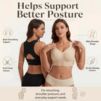 Soutien-gorge posture sculptant sans coutures | Push-up sans armatures et maintien du dos