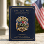 Broche Commémorative 250 ans de patriotisme (1776-2026)