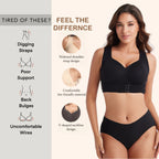 Soutien-gorge posture sculptant sans coutures | Push-up sans armatures et maintien du dos