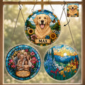 Attrape-soleil personnalisé en forme de puzzle pour animaux de compagnie, familles, couples et commémorations