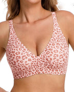 Soutien-gorge push-up sans fil sans couture pour femme