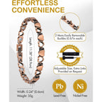 Cheville et bracelet magnétiques X-Link pour hommes et femmes