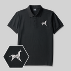 Polo brodé Dream Runner Geek