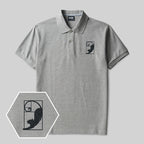 Polo Geek Brodé Chat de Fibonacci