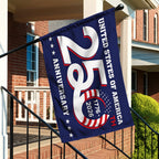 Drapeau patriotique du 250e anniversaire des États-Unis d'Amérique 1776-2026