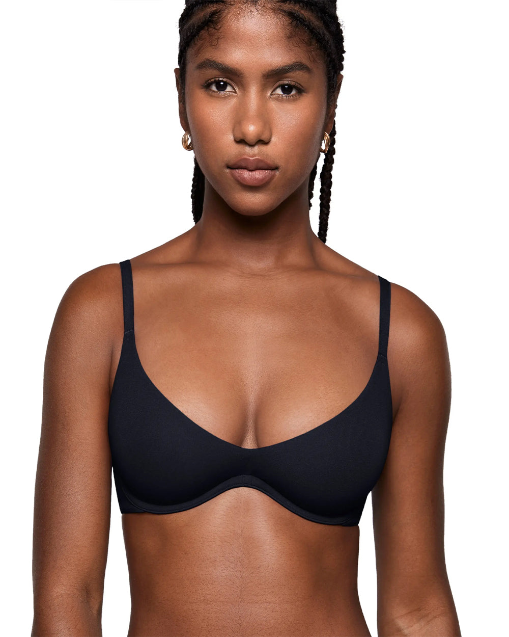 Soutien-gorge plongeant à armatures pour femme