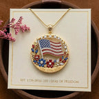 Collier commémoratif du 250e anniversaire de l'indépendance américaine