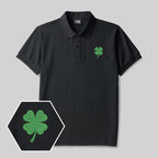 Polo brodé St Patricks Geek