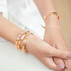 Beautiful Girl You Can Do Hard Things Cuff Bracelet