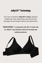 Soutien-gorge en maille à col en V maintien et rehaussement