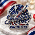 Broche commémorative 250 ans de liberté