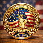 Pièce commémorative du 250e anniversaire des États-Unis