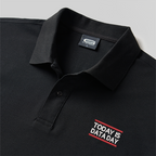 Polo brodé "Today Is Data Day Geek"