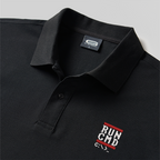 Polo brodé « Run CMD Geek »