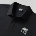 Polo brodé geek Magnetic Spider