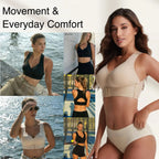 Soutien-gorge posture sculptant sans coutures | Push-up sans armatures et maintien du dos