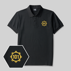 Polo brodé Shelter 101 Geek
