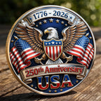 Pièce commémorative du 250e anniversaire des États-Unis (1776-2026)