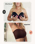 Soutien-gorge bandeau sans bretelles convertible pour femme