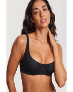 Soutien-gorge balconnet à armatures non doublé pour femme