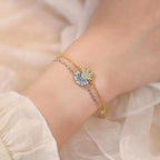 Ensemble de bracelets assortis soleil et lune – Cadeau d'amitié superposable pour meilleures amies, sœurs et couples