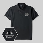 Polo brodé Masse vers Énergie pour les geeks