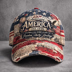 Casquette Décontractée Imprimée 250e Anniversaire des États-Unis