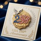 Broche de 250e anniversaire des États-Unis