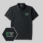 Polo brodé Trust Me Geek