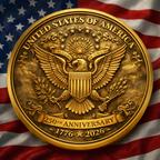 🏆Nouvel An -60% - 🇺🇸✨ 250 ans de liberté : Pièce commémorative de l'indépendance des États-Unis 🦅🎖️