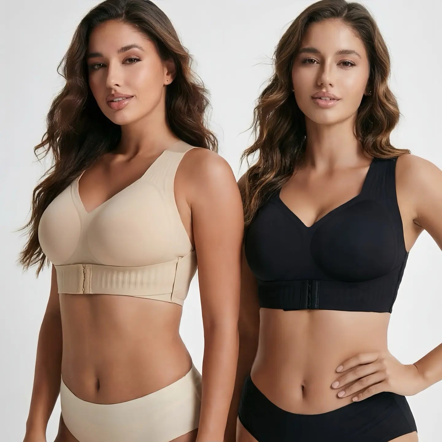 Soutien-gorge posture sculptant sans coutures | Push-up sans armatures et maintien du dos