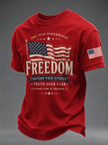 Men's Freedom Print T-Shirt