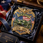 Broche Commémorative 250 ans de patriotisme (1776-2026)