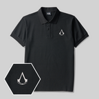 Polo brodé Hidden Blade Geek