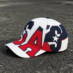 Casquette de baseball décontractée unisexe avec imprimé artistique rétro patriotique