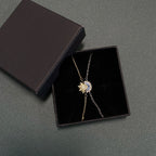 Ensemble de bracelets assortis soleil et lune – Cadeau d'amitié superposable pour meilleures amies, sœurs et couples