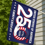 Drapeau patriotique du 250e anniversaire des États-Unis d'Amérique 1776-2026