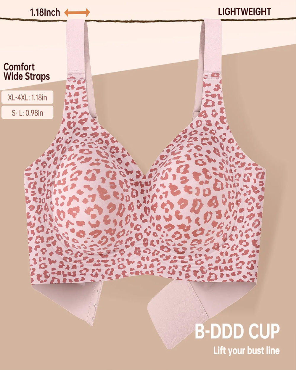 Soutien-gorge sans armature Jelly pour femme