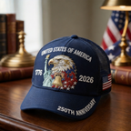 Casquette commémorative du 250e anniversaire des États-Unis – Édition Héritage 1776-2026