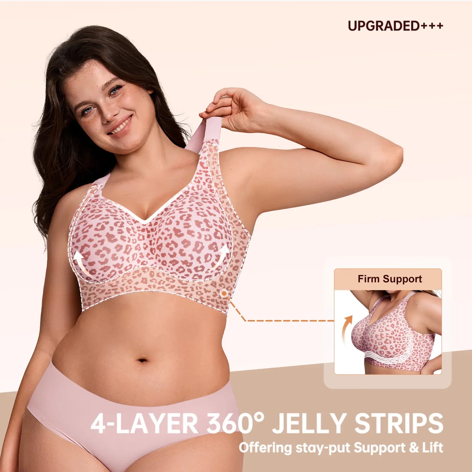 OEAK Women Jelly Bras