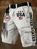 250Th Anniversary Commemorative Pocket Functional Shorts For Men'S Wear
