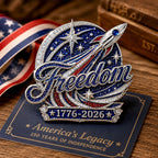 Broche commémorative 250 ans de liberté