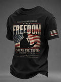 Men's Freedom Print T-Shirt
