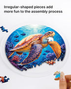 Attrape-soleil lumineux tortue marine – Décoration de fenêtre en acrylique