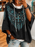 Women's Casual Western-Style Printed Top