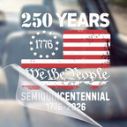 🔥 OFFRE À DURÉE LIMITÉE – Décalcomanie 250e Anniversaire, Aigle Patriotique des États-Unis d'Amérique